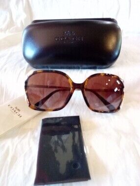 Coach HC8280U L1116 Dark Tortoise Sunglasses 57mm